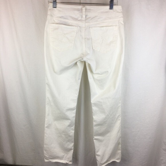 Silver Jeans White Suki Capri Cotton Jeans 27 - Picture 3 of 7